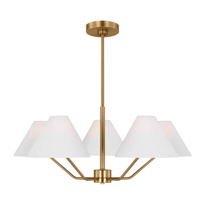Visual Comfort DJC1005 Burke 5-lt 30" Chandelier