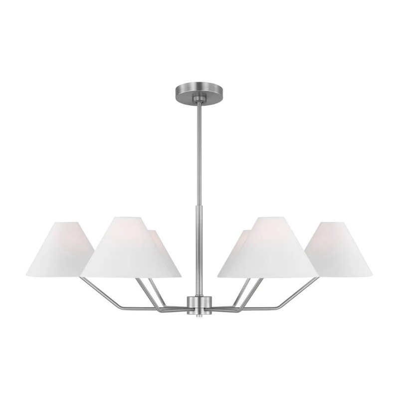 Visual Comfort DJC1016 Burke 6-lt 38" Chandelier