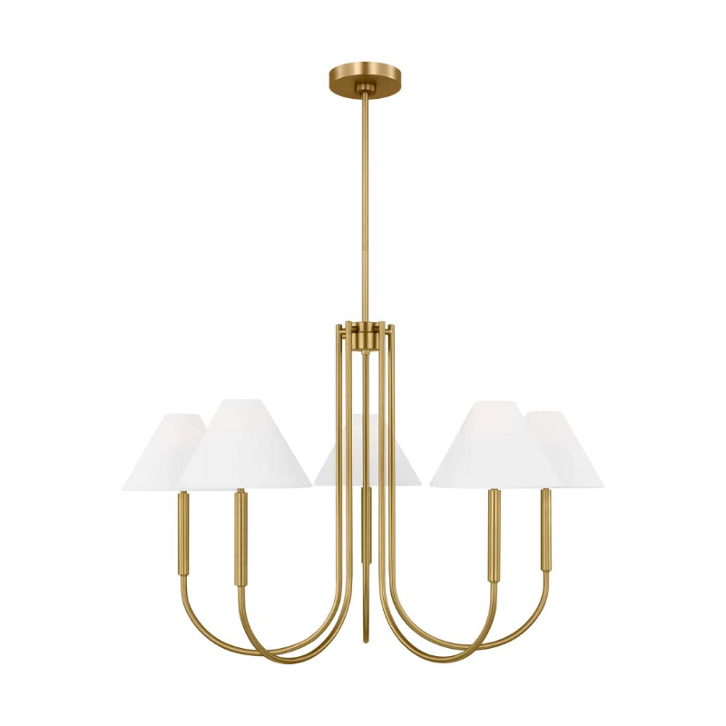 Visual Comfort DJC1035 Porteau 5-lt 38" Chandelier