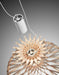 Bover Dome 60/02 1-lt 24" LED Pendant