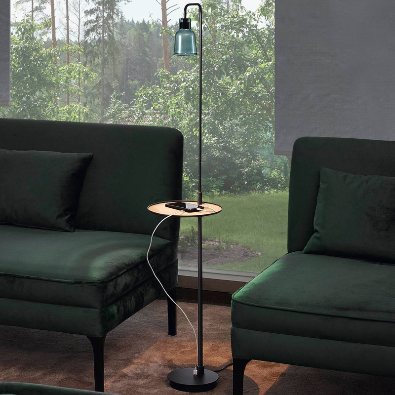 Bover Drip P/131 1-lt 52" Tall LED Floor lamp