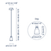 Bover Drip S/01L 1-lt 3" LED Pendant