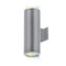 WAC DS-WS05 Tube Architectural 5" LED Color Changing Outdoor Wall Mount, Double Sided