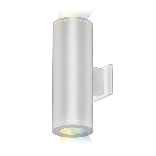 WAC DS-WS05 Tube Architectural 5" LED Color Changing Outdoor Wall Mount, Double Sided