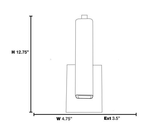 Access 70034 Chic 1-lt LED Dimmable Vanity Light