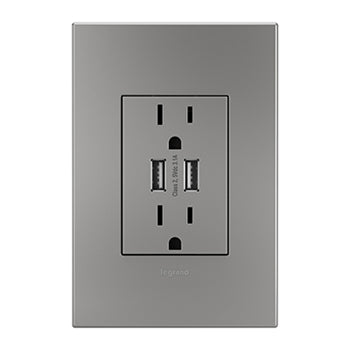 Adorne ARTRUSB153 Dual USB Outlet