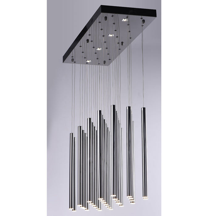 ET2 E10010 Flute 18" Tall LED Pendant