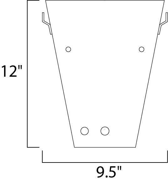 ET2 E20413 Conico 1-lt Wall Mount