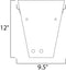 ET2 E20413 Conico 1-lt Wall Mount