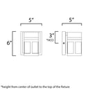 ET2 E20611 Accord 1-lt LED Wall Sconce