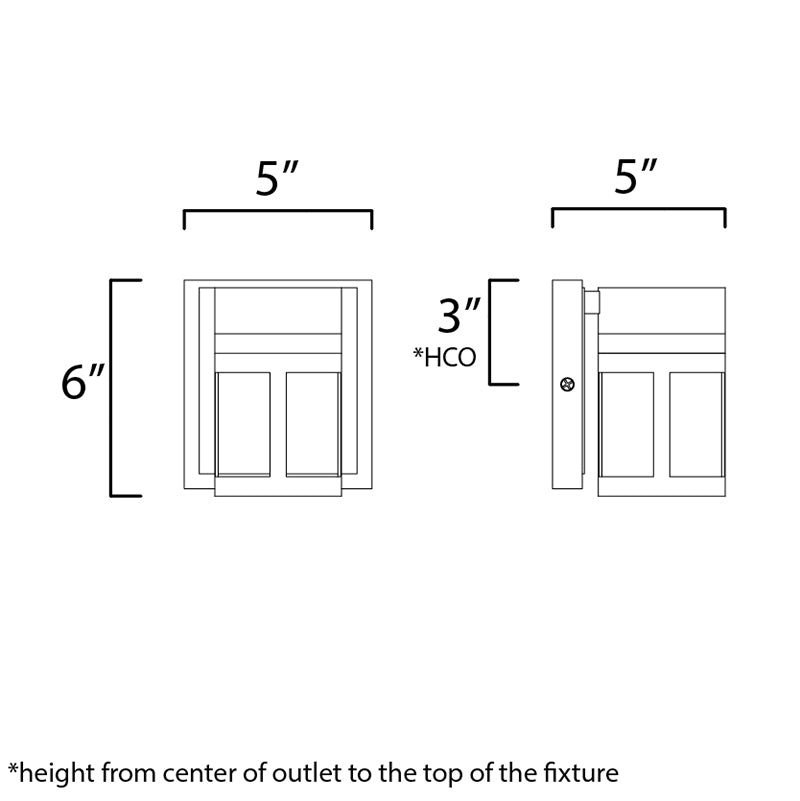 ET2 E20611 Accord 1-lt LED Wall Sconce