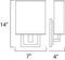 ET2 E21080 Edinburgh LED 2-lt LED Wall Sconce