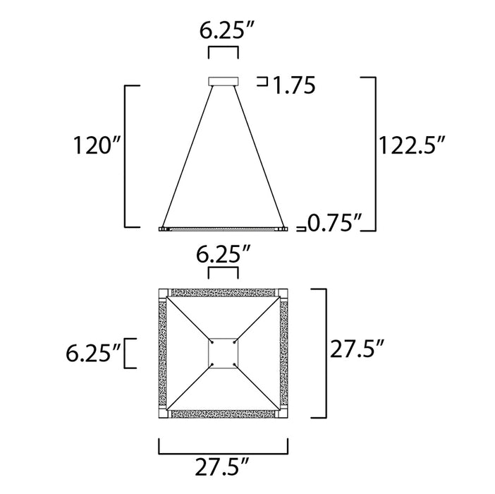 ET2 E21234 Rotator 1-lt LED Pendant