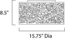 ET2 E21300 Inca 7-Light Flush Mount