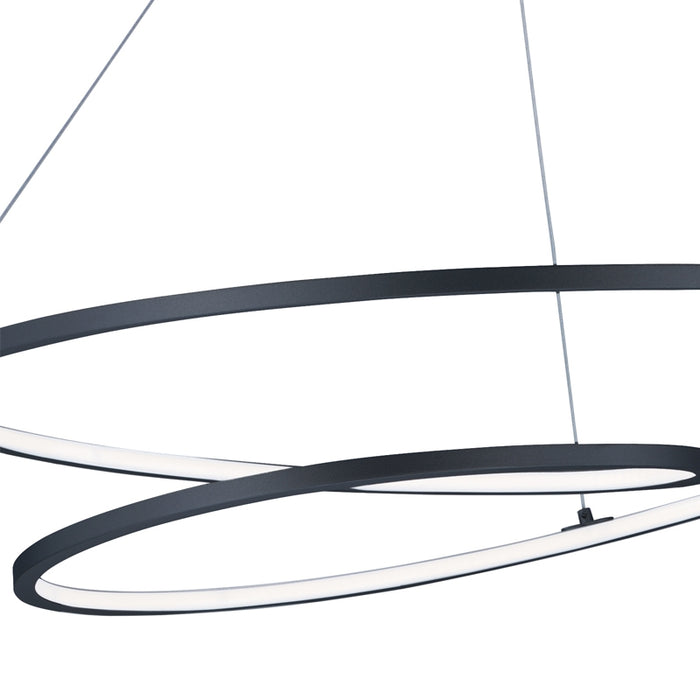 ET2 E21325 Cycle 1-lt LED Pendant - Black