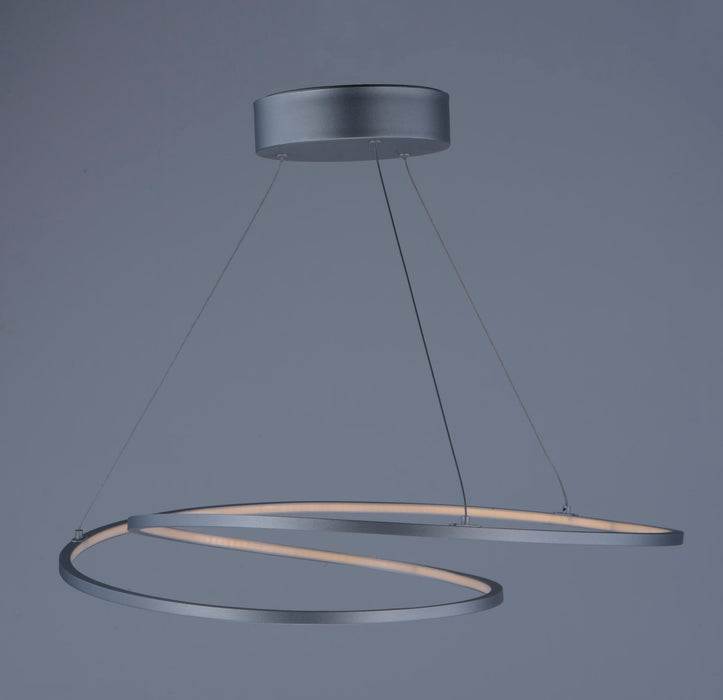 ET2 E21325 Cycle 1-lt LED Pendant - Matte Silver