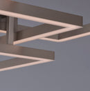 ET2 E21513 Traverse 12-lt LED Flush Mount - Champagne