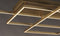 ET2 E21513 Traverse 12-lt LED Flush Mount - Champagne