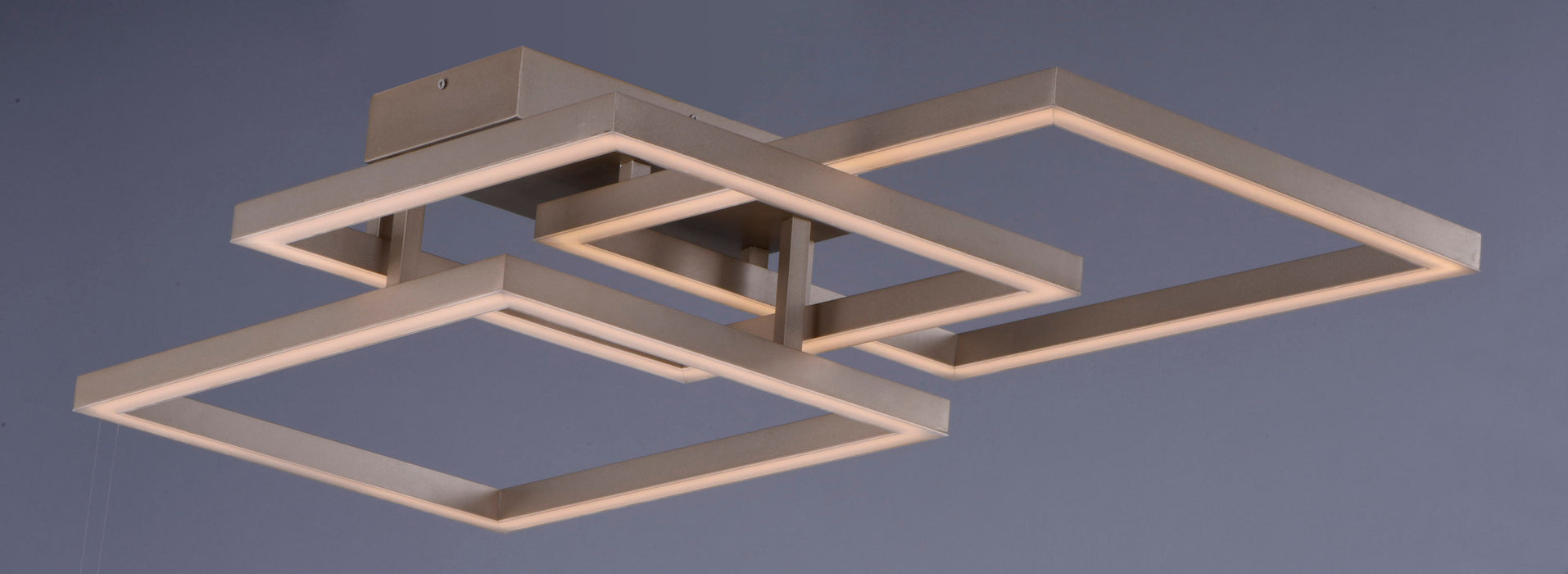 ET2 E21513 Traverse 12-lt LED Flush Mount - Champagne