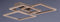 ET2 E21513 Traverse 12-lt LED Flush Mount - Champagne