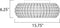 ET2 E21801 Bijou 6-lt Flush Mount