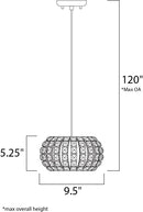 ET2 E21803 Bijou 3-lt Pendant