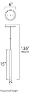 ET2 E22271 Picolo 1-lt LED Pendant