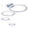 ET2 E22662 Saturn II 4-lt LED Pendant