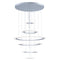 ET2 E22664 Saturn II 6-lt LED Pendant