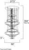 ET2 E22665 Saturn II 10-lt LED Pendant