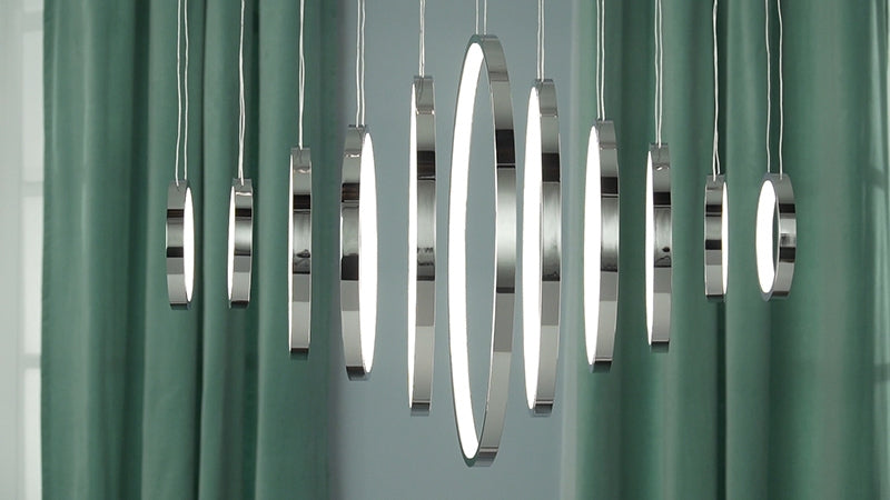 ET2 E22716 Hoops 11-lt LED Linear Pendant