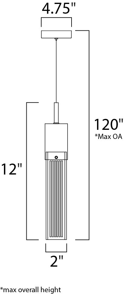 ET2 E22761 Fizz III 1-lt LED Mini Pendant