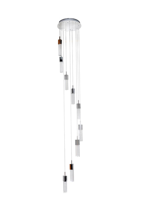 ET2 E22769 Fizz III 9-lt LED Pendant