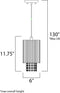 ET2 E23140 Spiral 1-lt Pendant