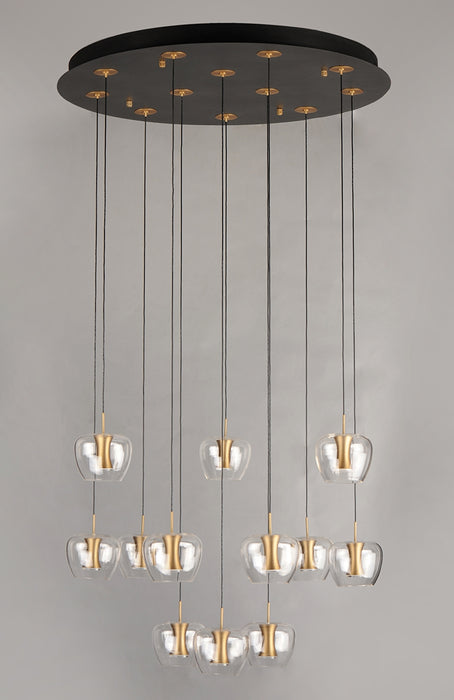 ET2 E24167 Newton 12-lt LED Pendant