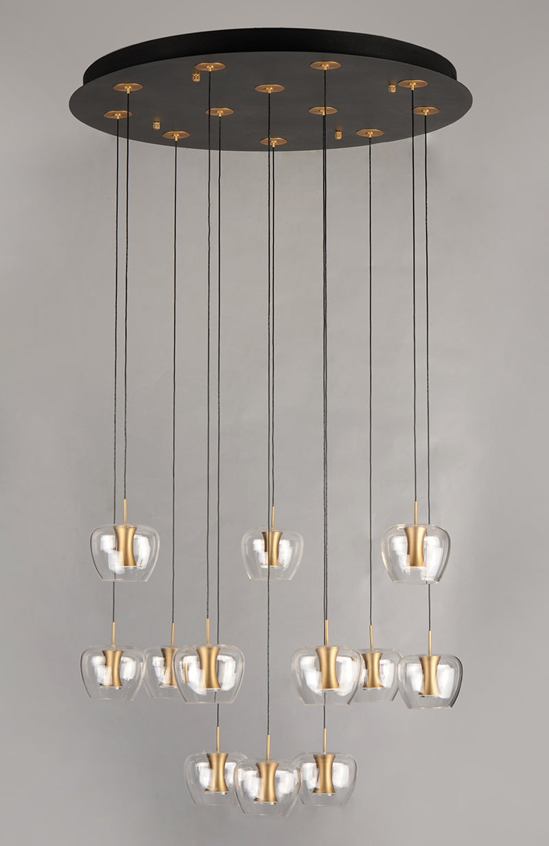 ET2 E24167 Newton 12-lt LED Pendant