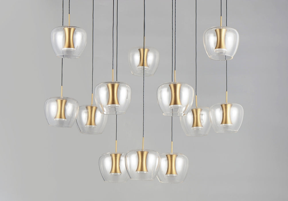 ET2 E24167 Newton 12-lt LED Pendant