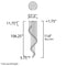 ET2 E24169 Newton 25-lt LED Pendant