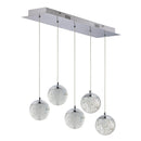 ET2 E24265 Orb 5-lt LED Linear Pendant