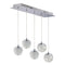 ET2 E24265 Orb 5-lt LED Linear Pendant