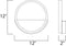 ET2 E24320 Hoopla 1-lt LED Wall Sconce
