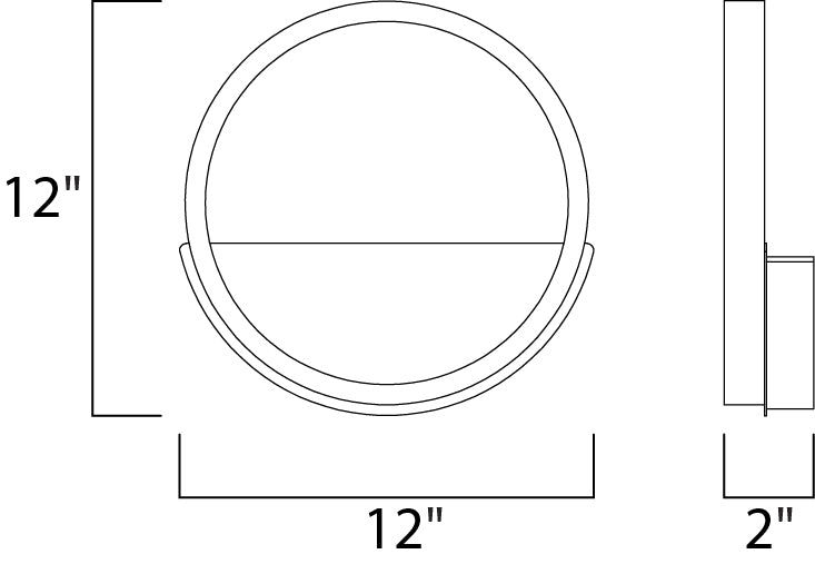ET2 E24320 Hoopla 1-lt LED Wall Sconce