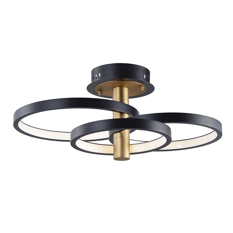 ET2 E24323 Hoopla 3-lt LED Semi Flush Mount