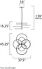 ET2 E24327 Hoopla 6-lt LED Pendant