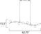 ET2 E24765 Rover 8-lt LED Pendant