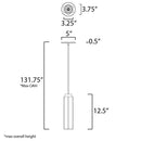 ET2 E25037 Allen 1-lt LED Pendant