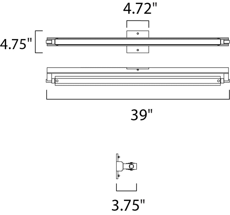 ET2 E32373 Pivot 39" LED Wall Sconce