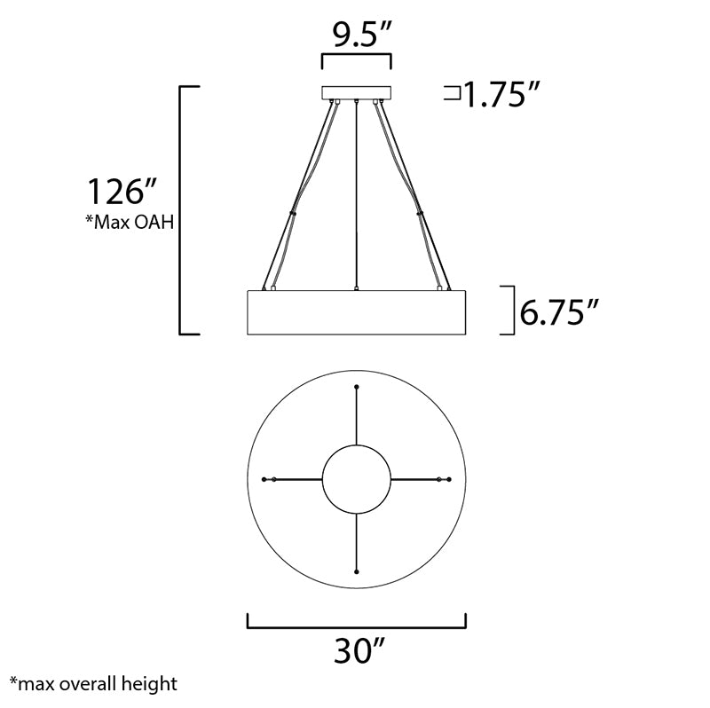 ET2 E32787 Pipes 26-lt LED Pendant