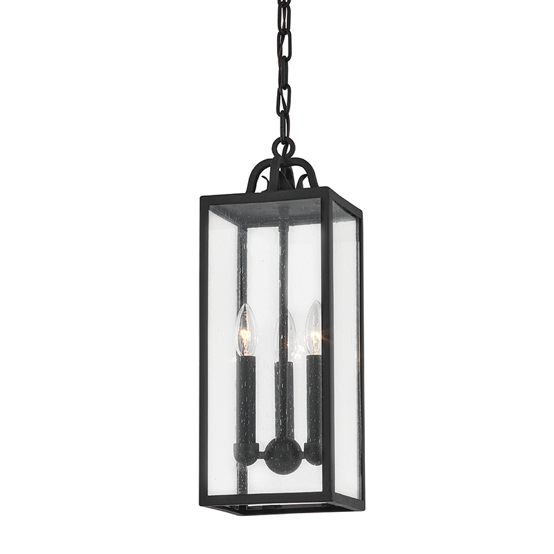 Troy F2066 Caiden 3-lt 7" Outdoor Hanging Lantern