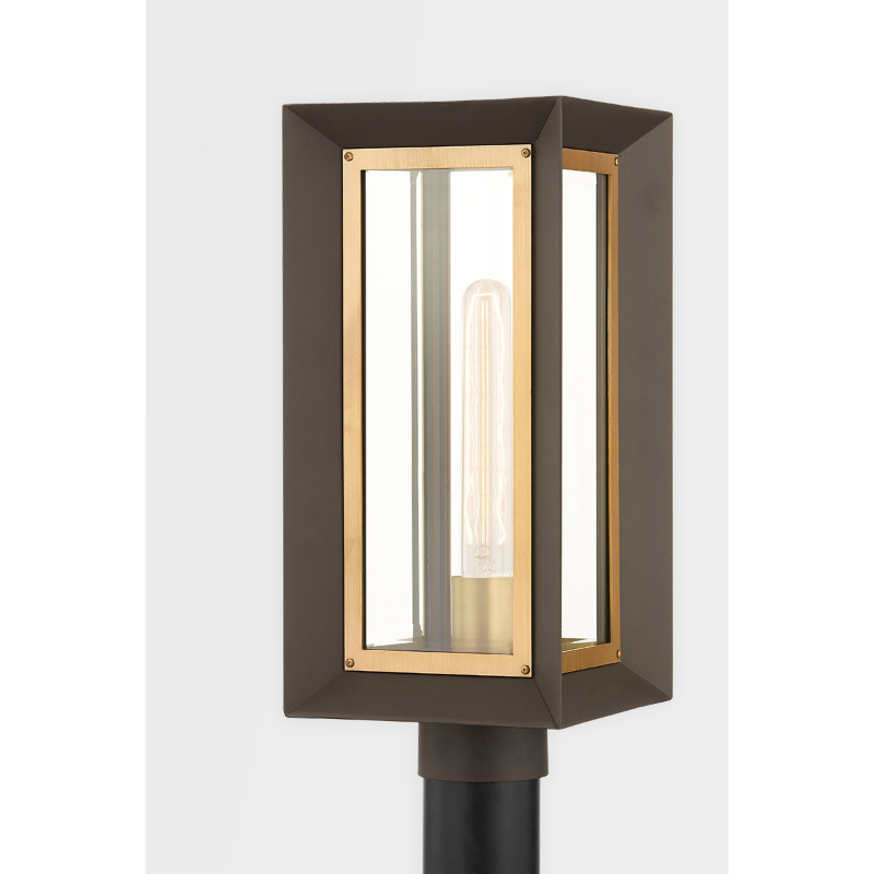 Troy P4055 Lowry 1-lt 17" Tall Post Light